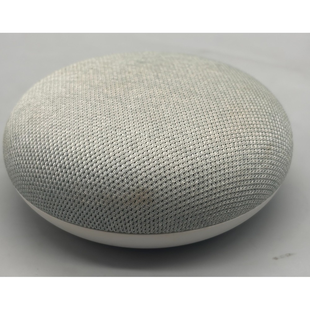 Google Home Mini Smart Speaker - Unit Only - Chalk (H0A)(Gen 1) - Tested